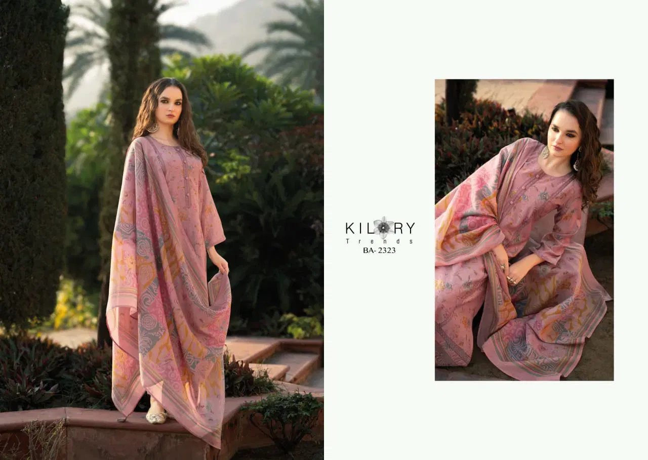 Kilory Bahaar Chanderi Digital Foil Print With Work Salwar Kameez Wholesale 15 Beautiful Kilory Bahaar Chanderi Digital Foil Print With Work Salwar Kameez Wholesale 2026