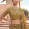 Anjani 2978 Alluring Designer Golden Lehenga Choli Collection Wholesale