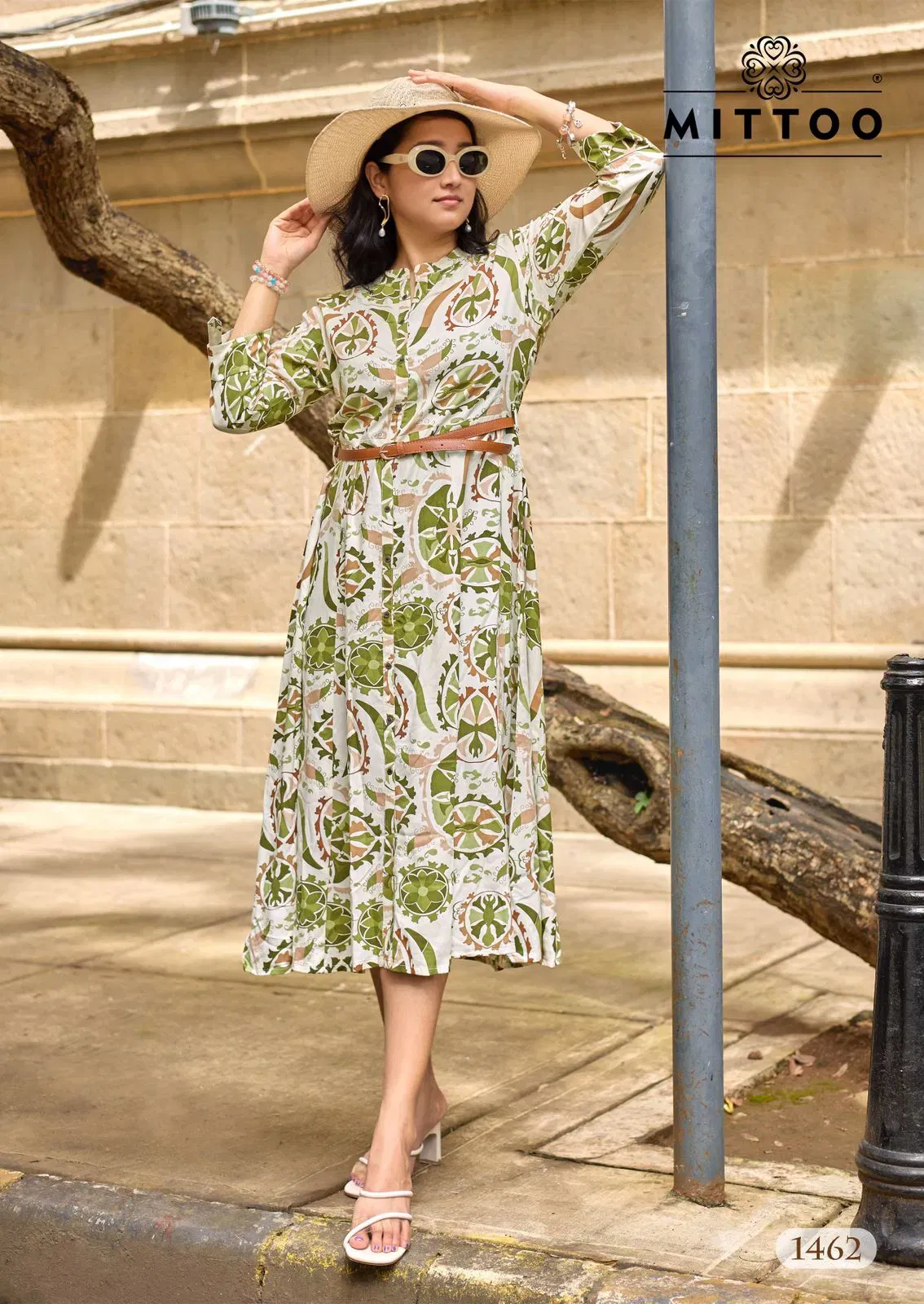 Mittoo Belt Vol 24 Rayon Printed Casual Wear One Piece Collection Wholesale 8 Buy Mittoo Belt Vol 24 Rayon Printed Casual Wear One Piece Collection Wholesale 2026