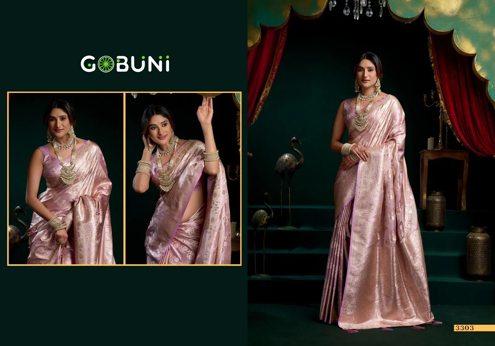 Gobuni Shreemati Satin Silk Fancy Pumpum Pallu Saree Collection Wholesale 6 Stylish Gobuni Shreemati Satin Silk Fancy Pumpum Pallu Saree Collection Wholesale 2026