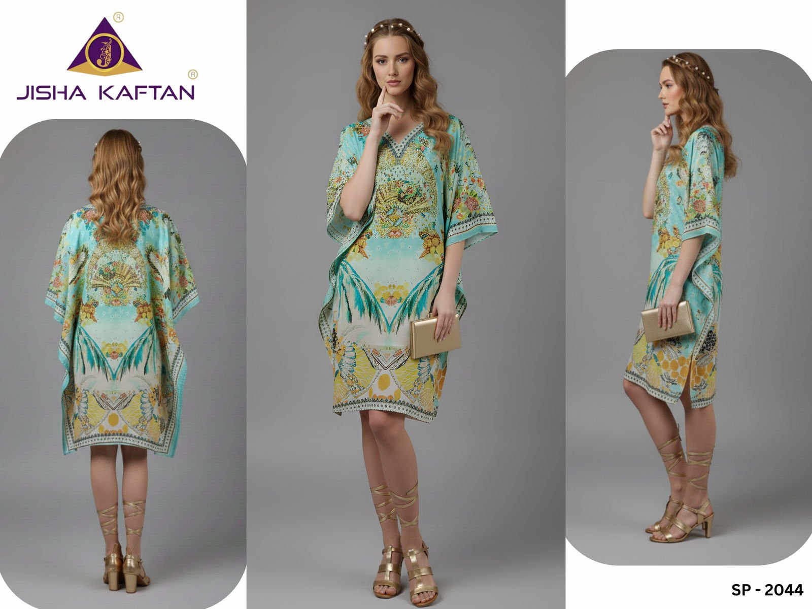 Jisha Kaftan Silk Poncho Vol 6 Feather Silk Digital Printed Kaftans Wholesale 7 Launching Jisha Kaftan Silk Poncho Vol 6 Feather Silk Digital Printed Kaftans Wholesale 2026