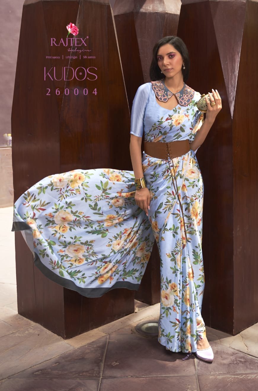 Rajtex Kudos Digital Print Saree Collection Wholesale