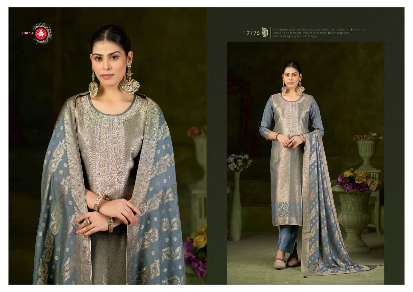 Triple Aaa Debotri Vol 3 Maslin Jacquard With Work Dress Material Collection Wholesale 5 Buy Triple Aaa Debotri Vol 3 Maslin Jacquard With Work Dress Material Collection Wholesale 2026