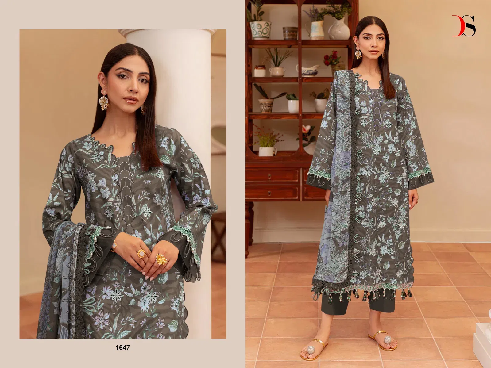 Deepsy Jade Flora Vol 3 Chiffon Dupatta Cotton Pakistani Salwar Kameez Collection Wholesale 12 Latest Deepsy Jade Flora Vol 3 Chiffon Dupatta Cotton Pakistani Salwar Kameez Collection Wholesale 2026
