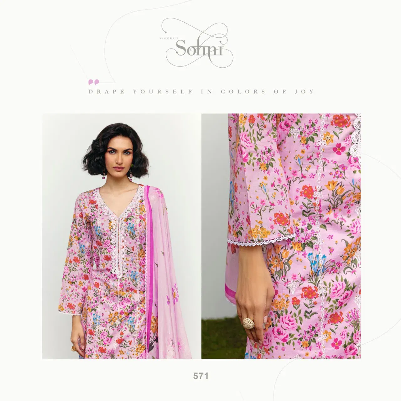 Kimora Sohni Mehraab Lawn Cotton Digital Print With Work Salwar Kameez Collection Wholesale 5 Beautiful Kimora Sohni Mehraab Lawn Cotton Digital Print With Work Salwar Kameez Collection Wholesale 2026