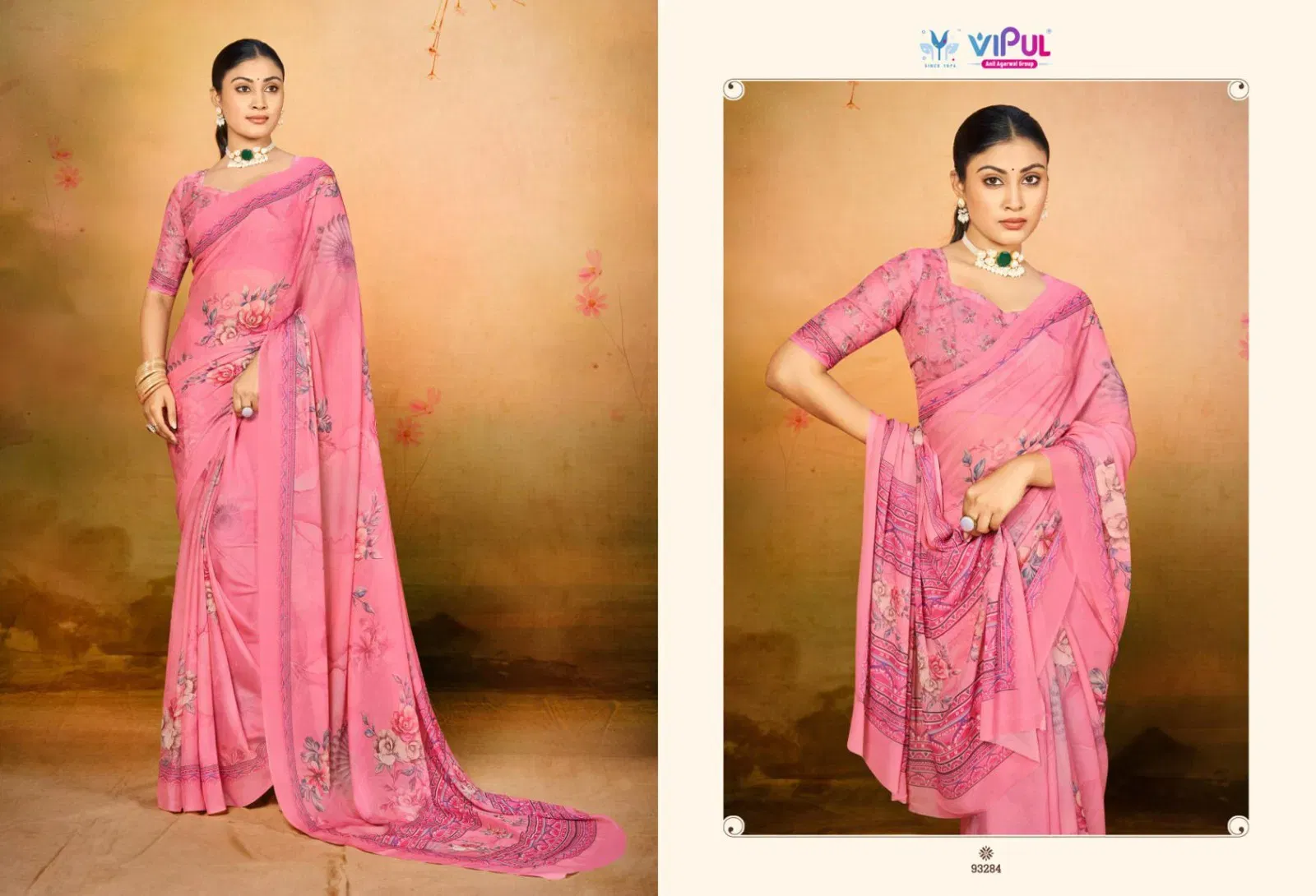 Vipul Siddhi Vol 2 Georgette Casual Wear Saree Collection Wholesale 15 Vipul Siddhi Vol 2 Georgette Casual Wear Saree Collection Wholesale