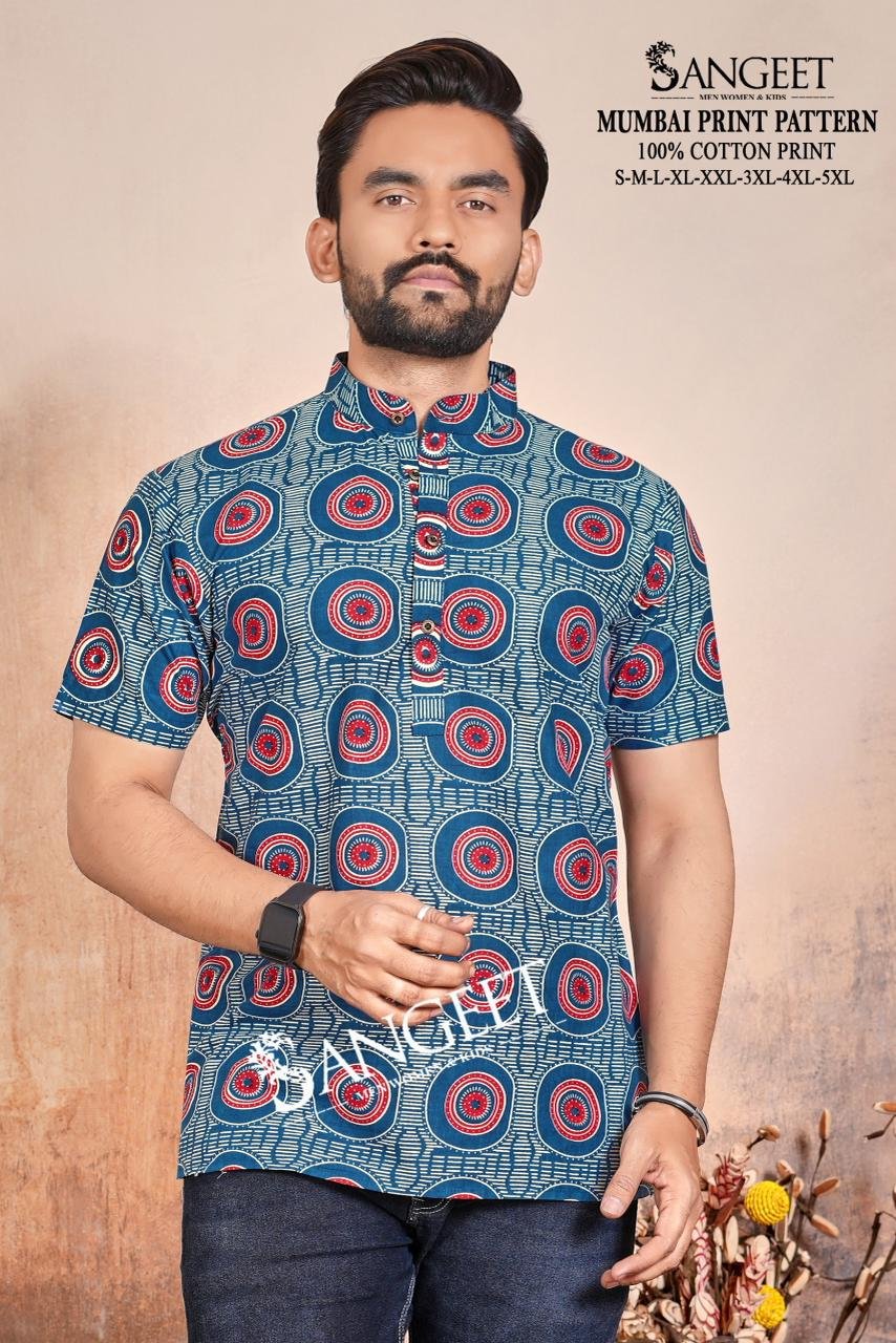 Sangeet Mumbai Print Pattern Vol 2 Cotton Casual Wear Shirt Collection Wholesale 6 Stylish Sangeet Mumbai Print Pattern Vol 2 Cotton Casual Wear Shirt Collection Wholesale 2026