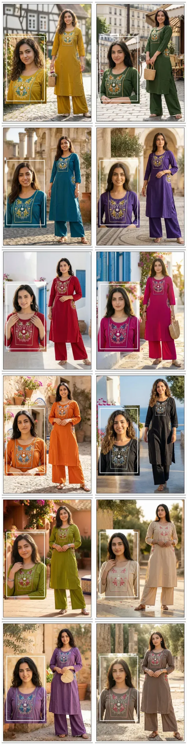 Naisha K 647 Dhabu Cotton With Work Kurti and Pant Collection Wholesale 16 Buy Naisha K 647 Dhabu Cotton With Work Kurti and Pant Collection Wholesale 2026