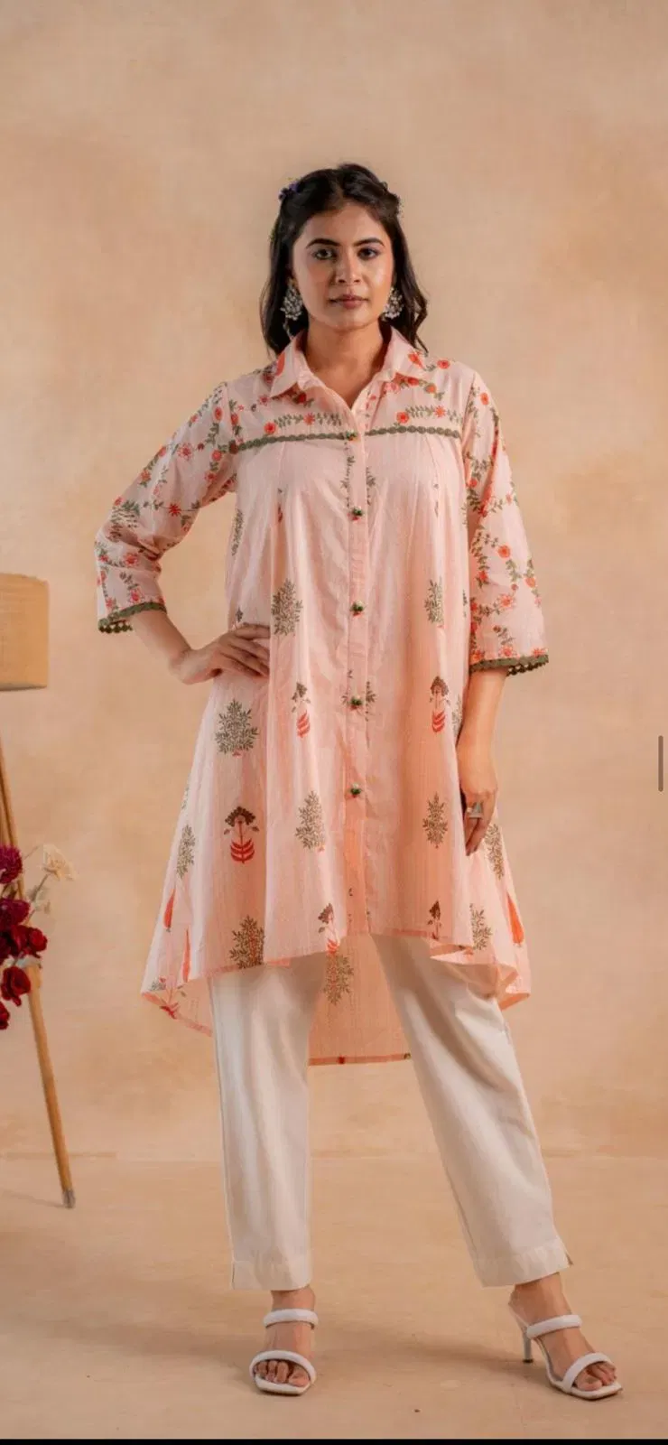 Naisha K 648 Cotton With Work Casual Wear Kurti Collection Wholesale 7 Stylish Naisha K 648 Cotton With Work Casual Wear Kurti Collection Wholesale 2026