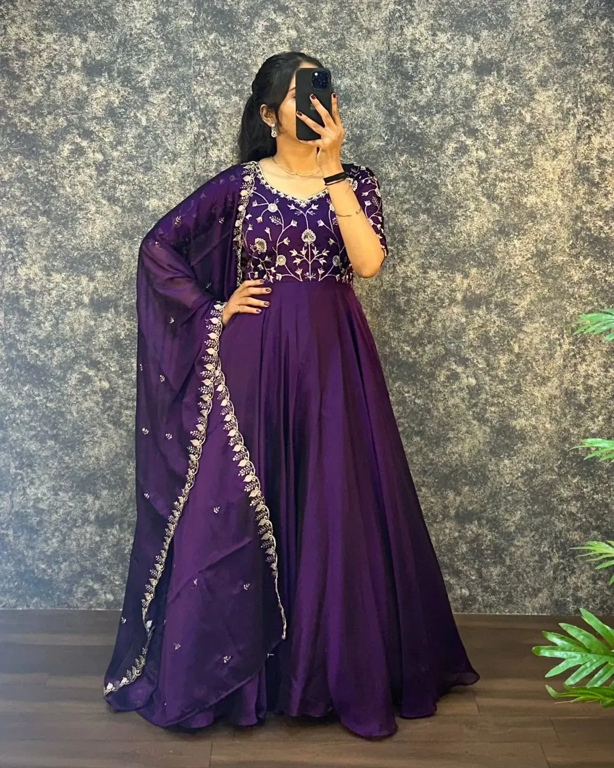 Laisha 01 Vichitra With Embroidery Work Gown And Dupatta Collection Wholesale 8 Launching Laisha 01 Vichitra With Embroidery Work Gown And Dupatta Collection Wholesale 2026