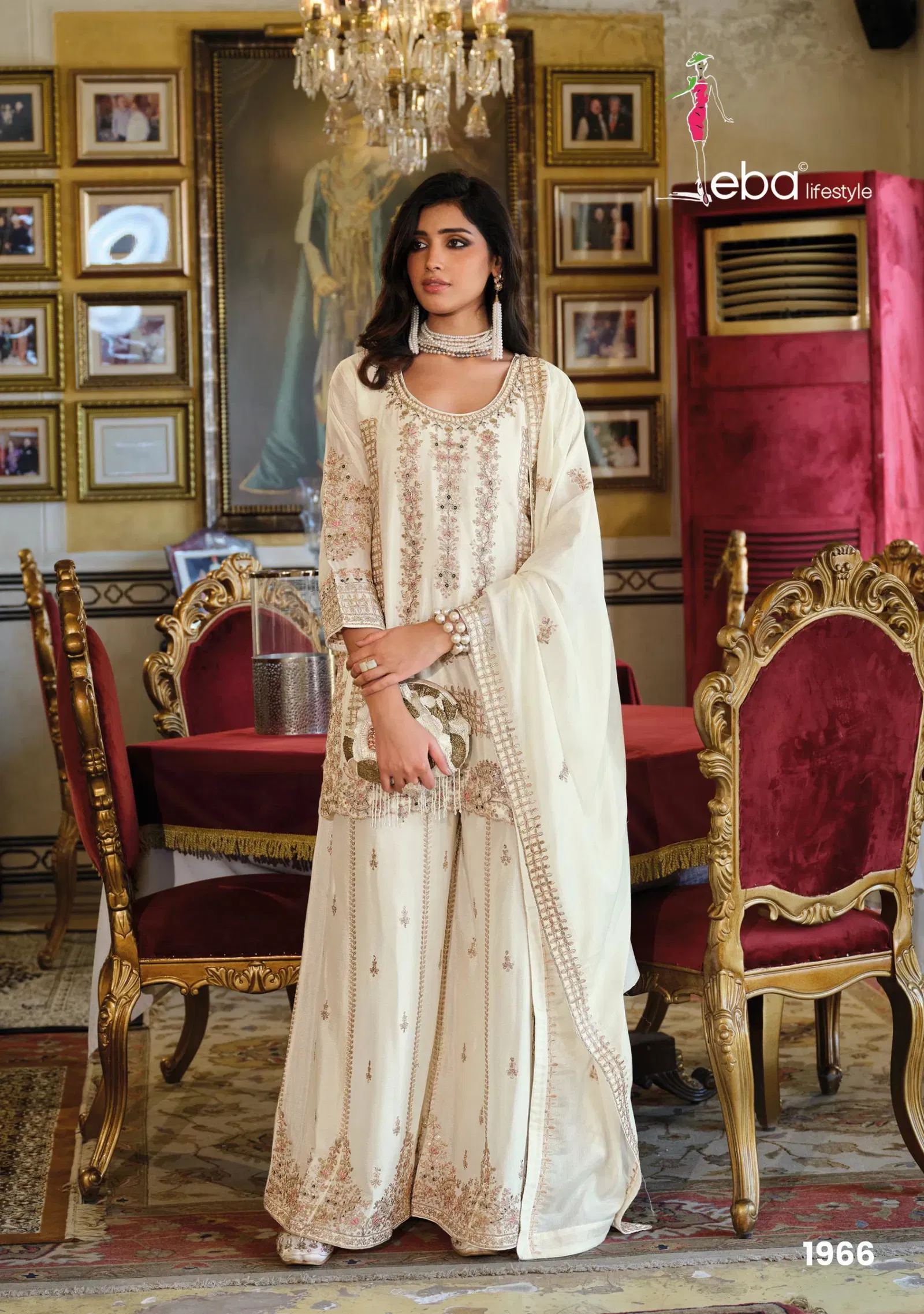 Eba Afrin Black And White Chinon Embroidery Work Top Bottom And Dupatta Collection Wholesale 6 Buy Eba Afrin Black And White Chinon Embroidery Work Top Bottom And Dupatta Collection Wholesale 2026