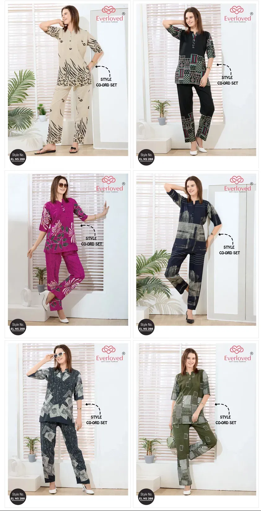 El Ns 288 Rayon Model Designer Co Ord Set Collection Wholesale 10 Beautiful El Ns 288 Rayon Model Designer Co Ord Set Collection Wholesale 2026