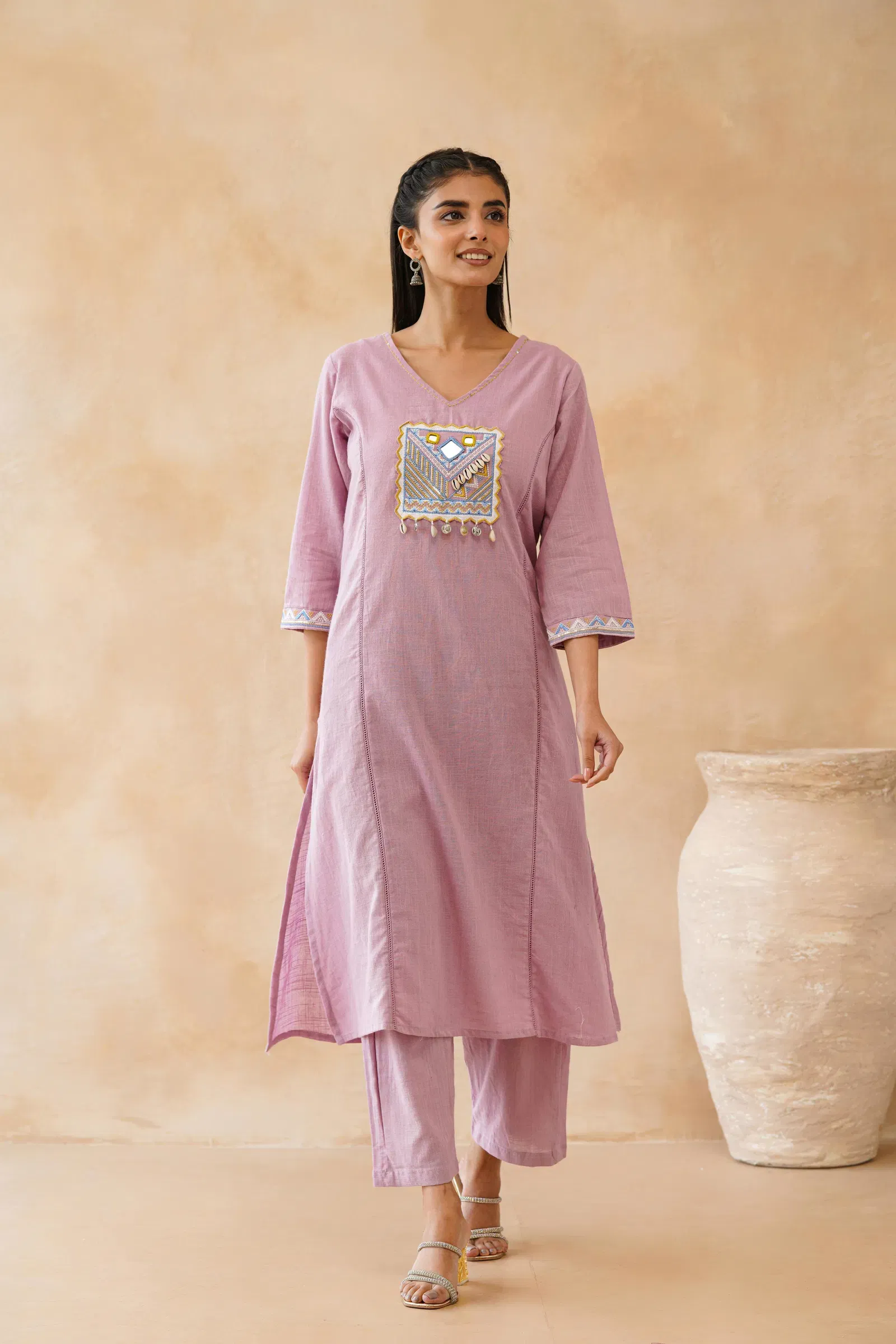 Naisha K 653 Cotton With Work Stylish Wear Top And Bottom Collection Wholesale 7 Launching Naisha K 653 Cotton With Work Stylish Wear Top And Bottom Collection Wholesale 2026