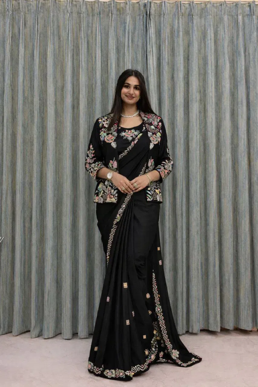 Bt 7142 Crep Satin Ready To Wear Saree With Koti Collection Wholesale 7 Buy Bt 7142 Crep Satin Ready To Wear Saree With Koti Collection Wholesale 2026