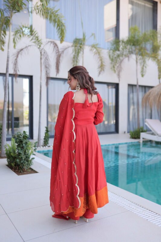 Beautiful Lekha KA 1237 Mal Chanderi MIrror Lace Work Kurti Bottom With Dupatta Wholesale 2026