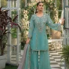 Shree Sr 2152 A To D Chiffon With Mirror Work Pakistani Salwar Kameez Wholesale
