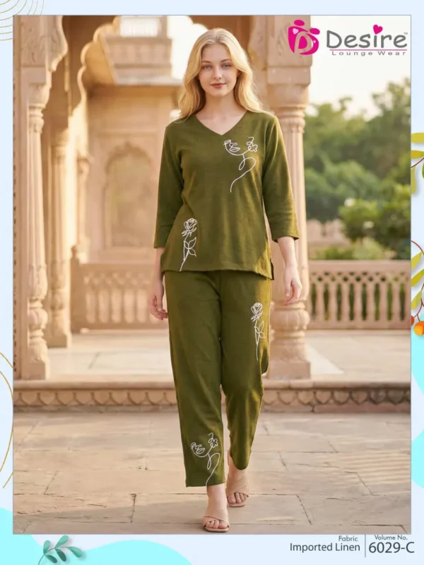 Stylish Desire Premium Series 2 Imported Linen Top With Bottom Collection Wholesale 2026