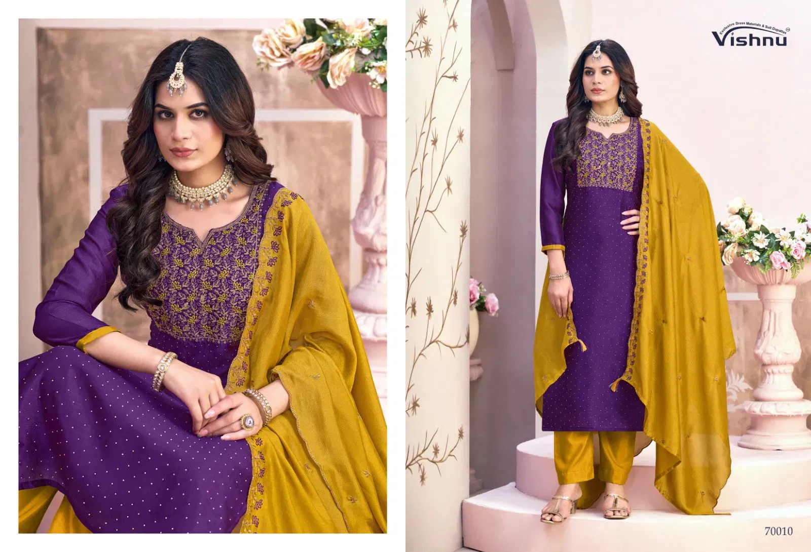 Vishnu Naaira Vol 6 Vichitra Blooming With Work Dress Material Wholesale 4 Buy Vishnu Naaira Vol 6 Vichitra Blooming With Work Dress Material Wholesale 2026