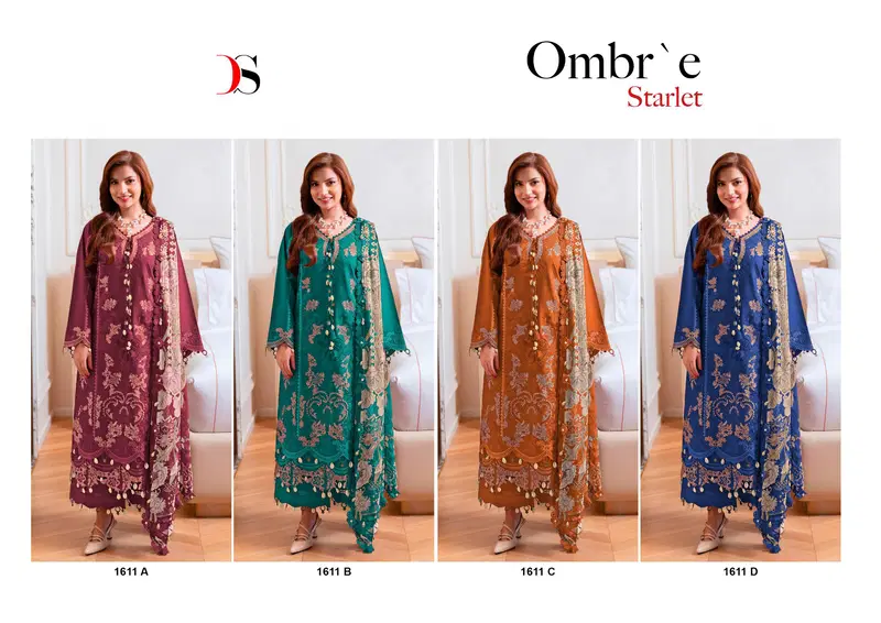 Deepsy Ombre Starlet 1611 Cotton Dupatta Cotton Pakistani Salwar Kameez Wholesale 4 Deepsy Ombre Starlet 1611 Cotton Dupatta Cotton Pakistani Salwar Kameez Wholesale