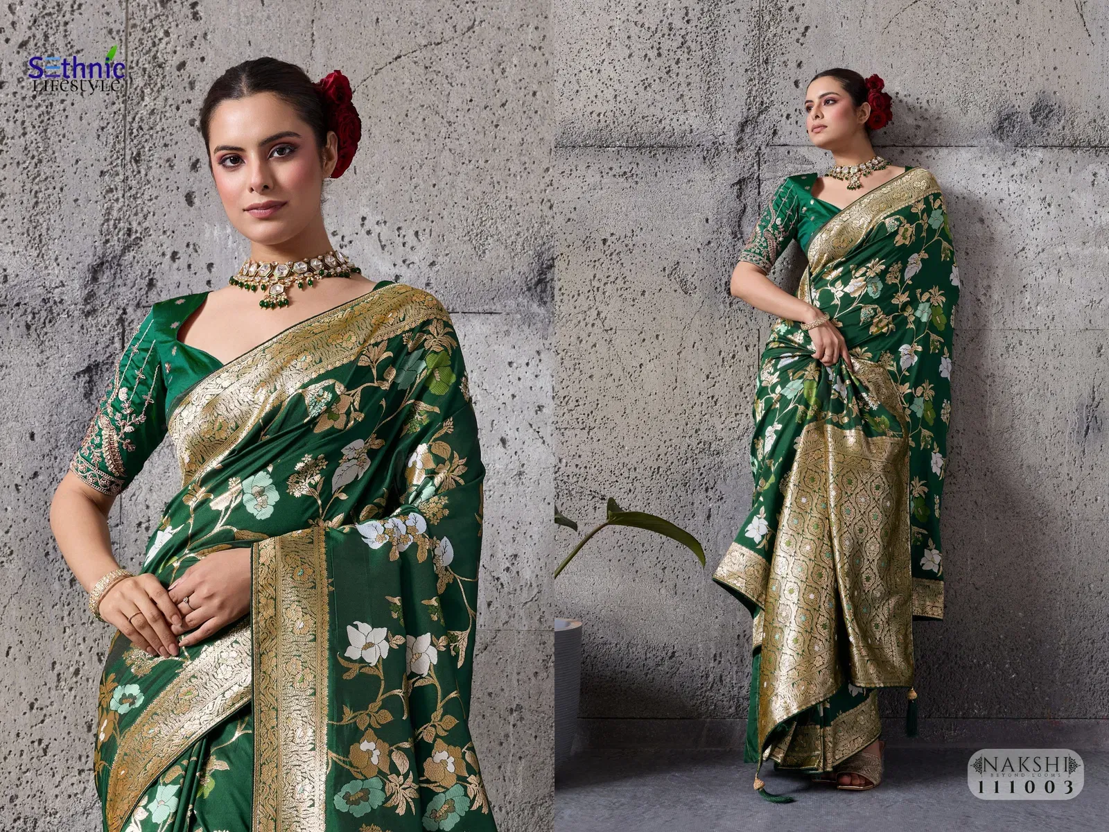 Sethnic Nakshi Banarasi Silk Sequence Work Saree Collection Wholesale 9 Sethnic Nakshi Banarasi Silk Sequence Work Saree Collection Wholesale