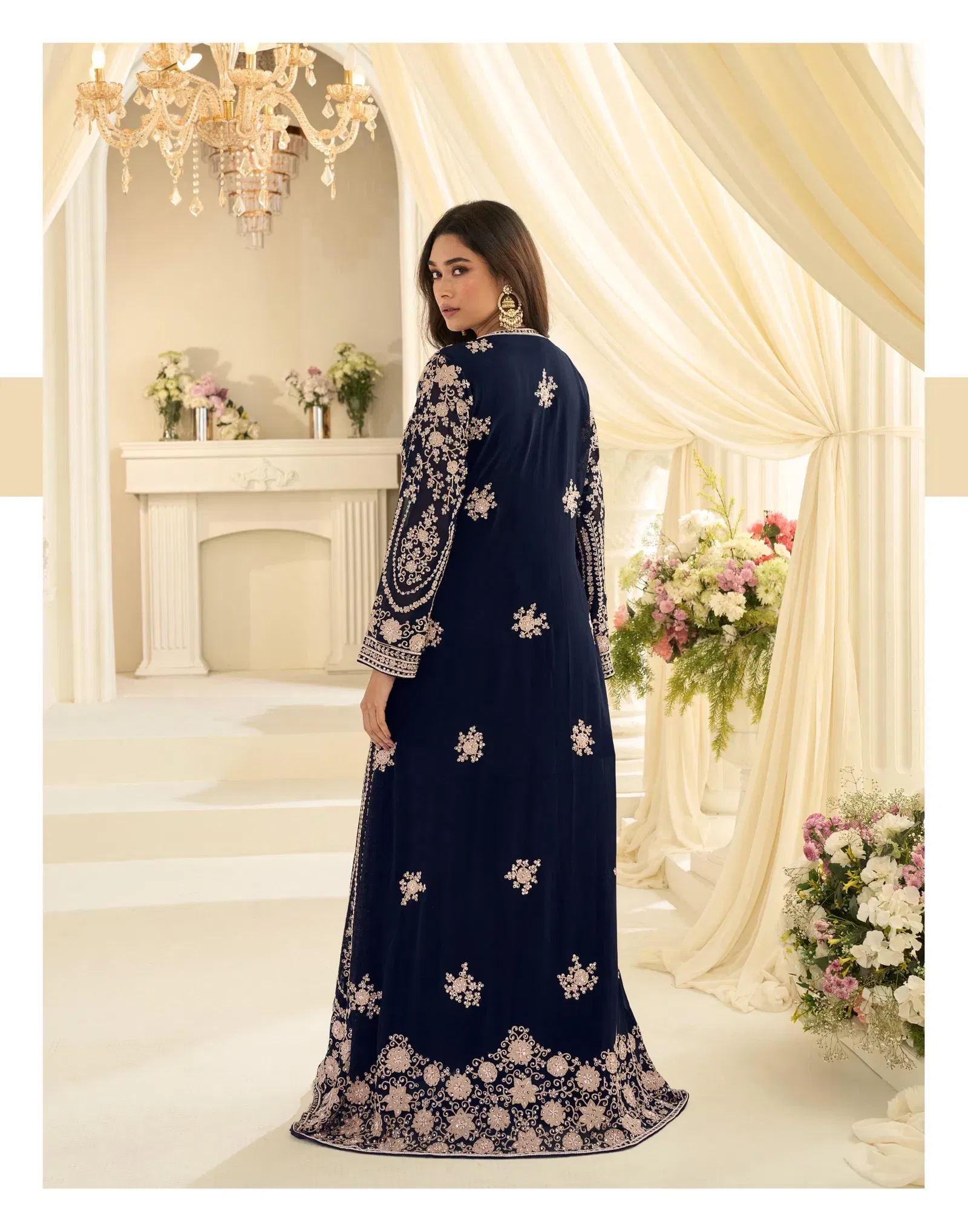 Sayuri Mastani Chinon Silk Embroidered Festival Wear Gown Collection Wholesale 5 Launching Sayuri Mastani Chinon Silk Embroidered Festival Wear Gown Collection Wholesale 2026