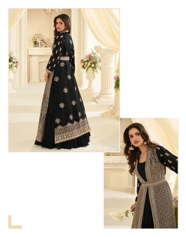 Launching Sayuri Mastani Chinon Silk Embroidered Festival Wear Gown Collection Wholesale 2026