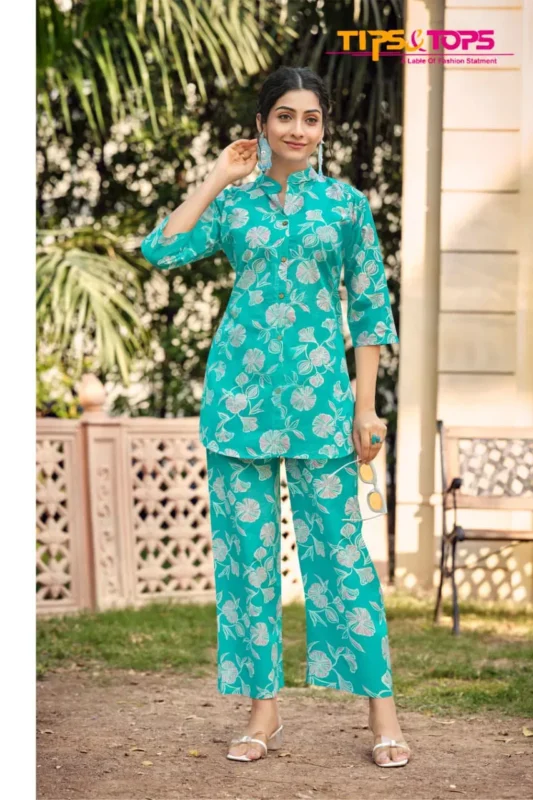 Launching Tips And Tops Cotton Trends Vol 3 Cotton Print Co Ord Set Collection Wholesale 2026
