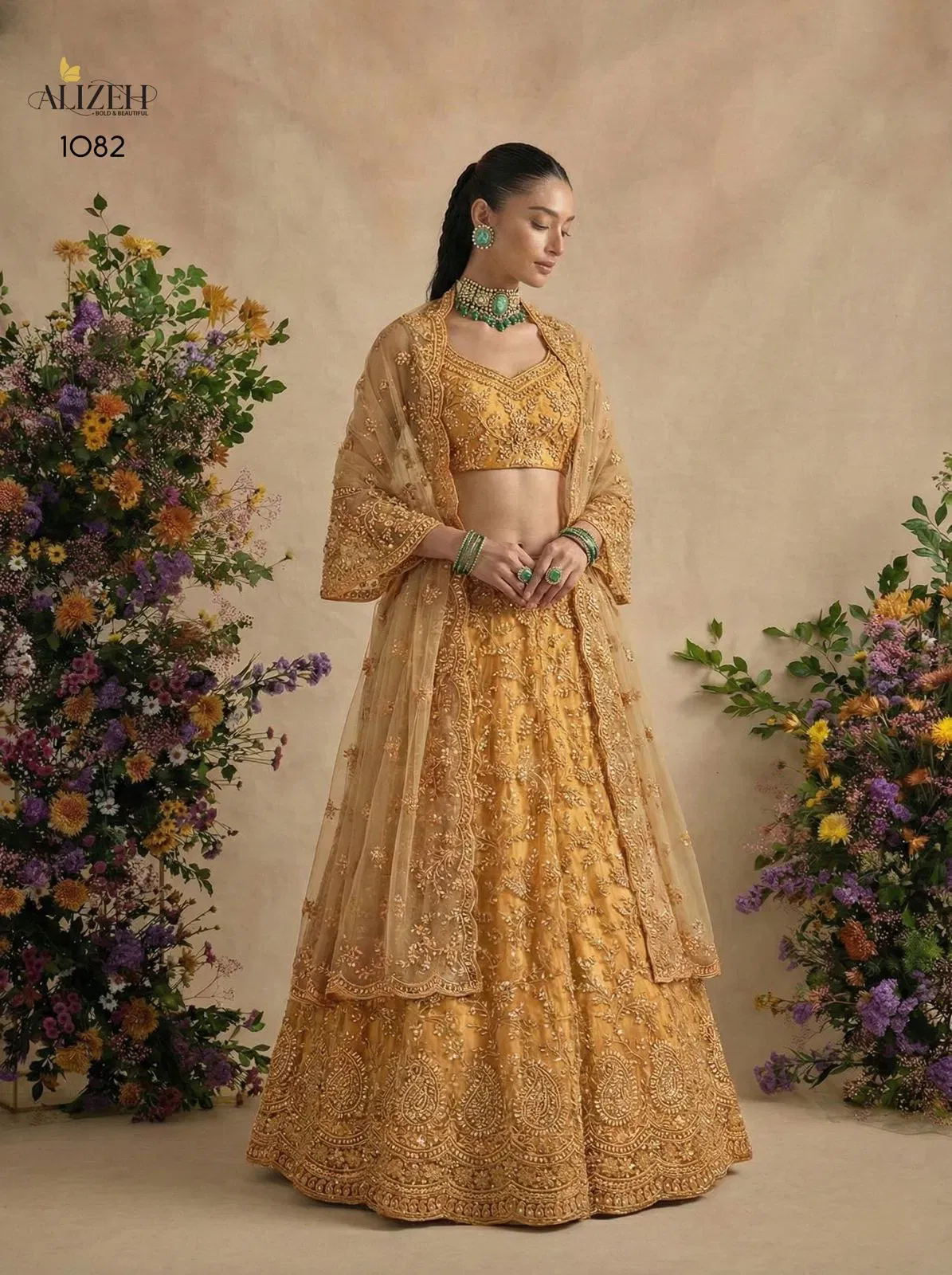 Alizeh 1082 Colours Butterfly Net Designer Lehenga Choli Collection Wholesale 5 Beautiful Alizeh 1082 Colours Butterfly Net Designer Lehenga Choli Collection Wholesale 2026