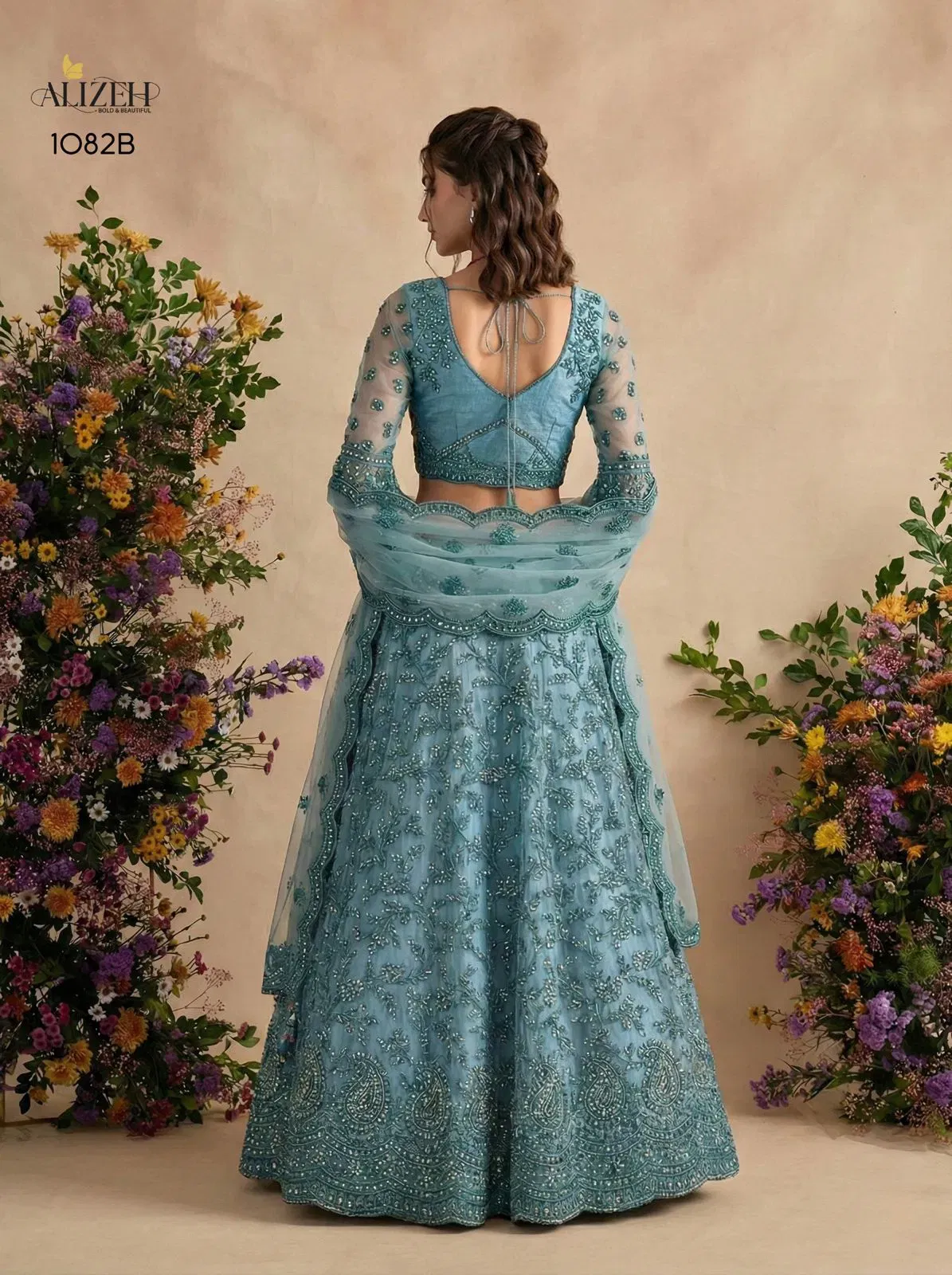 Alizeh 1082 Colours Butterfly Net Designer Lehenga Choli Collection Wholesale 10 Beautiful Alizeh 1082 Colours Butterfly Net Designer Lehenga Choli Collection Wholesale 2026