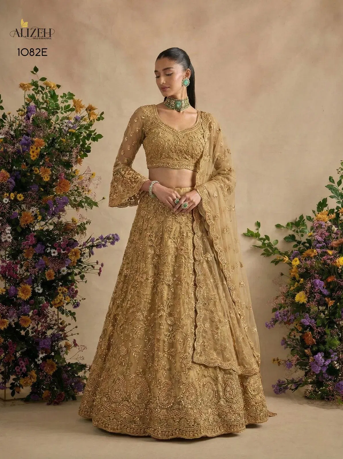 Alizeh 1082 Colours Butterfly Net Designer Lehenga Choli Collection Wholesale 14 Beautiful Alizeh 1082 Colours Butterfly Net Designer Lehenga Choli Collection Wholesale 2026