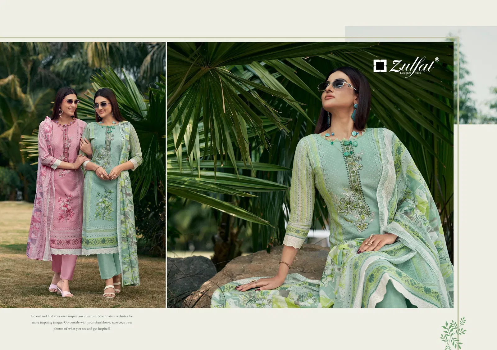 Zulfat Firdaus Vol 2 Cotton Embroidery Dress Material Collection Wholesale 9 Beautiful Zulfat Firdaus Vol 2 Cotton Embroidery Dress Material Collection Wholesale 2026