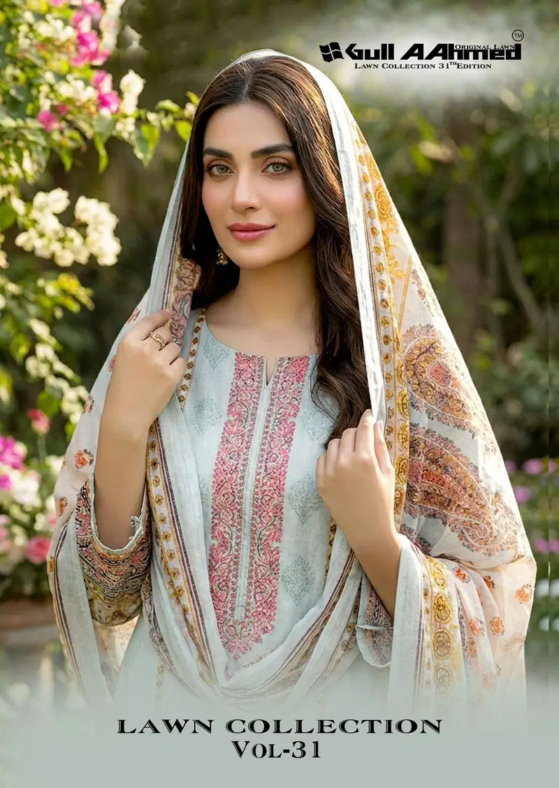 Gull A Ahmed Vol 31 Cambric Cotton Dress Material Collection Wholesale 3 Gull A Ahmed Vol 31 Cambric Cotton Dress Material Collection Wholesale