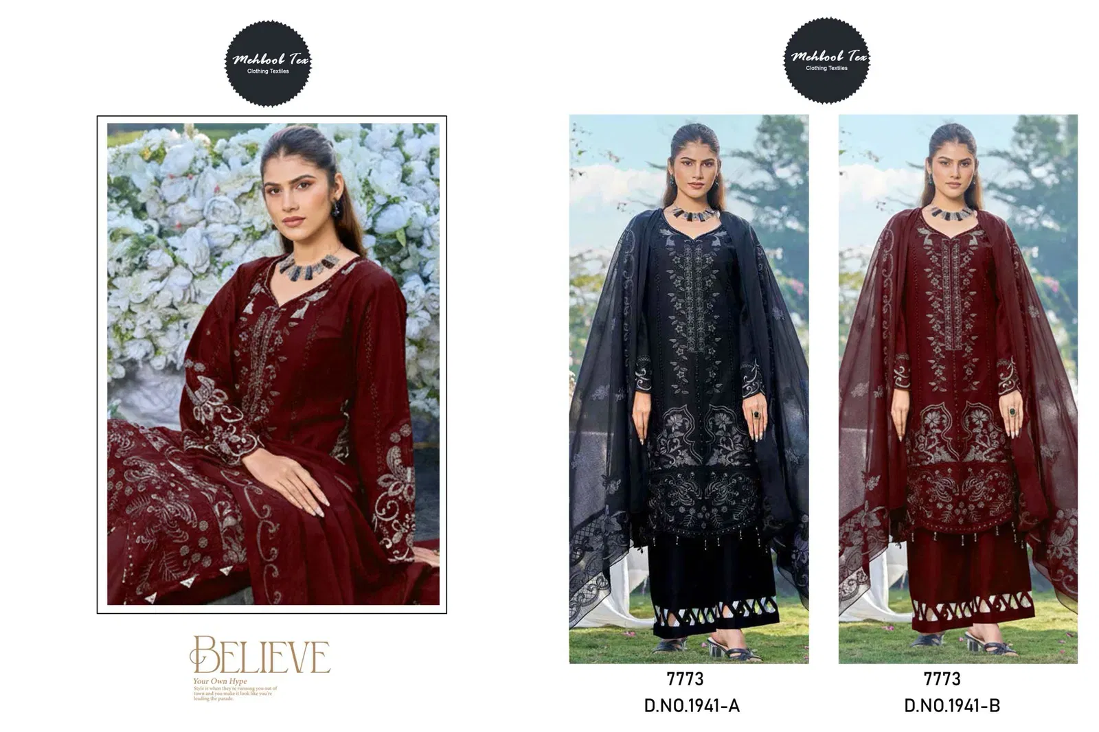 Mehboob Tex 1941 A And B Cotton With Embroidery Work Pakistani Salwar Kameez Wholesale 6 Beautiful Mehboob Tex 1941 A And B Cotton With Embroidery Work Pakistani Salwar Kameez Wholesale 2026
