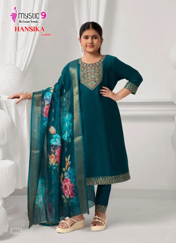 Buy Mystic 9 Hansika vol 2 Heavy Gadhval Top With Bottom And Dupatta Kids Collection Wholesale 2026 7 Buy Mystic 9 Hansika vol 2 Heavy Gadhval Top With Bottom And Dupatta Kids Collection Wholesale 2026