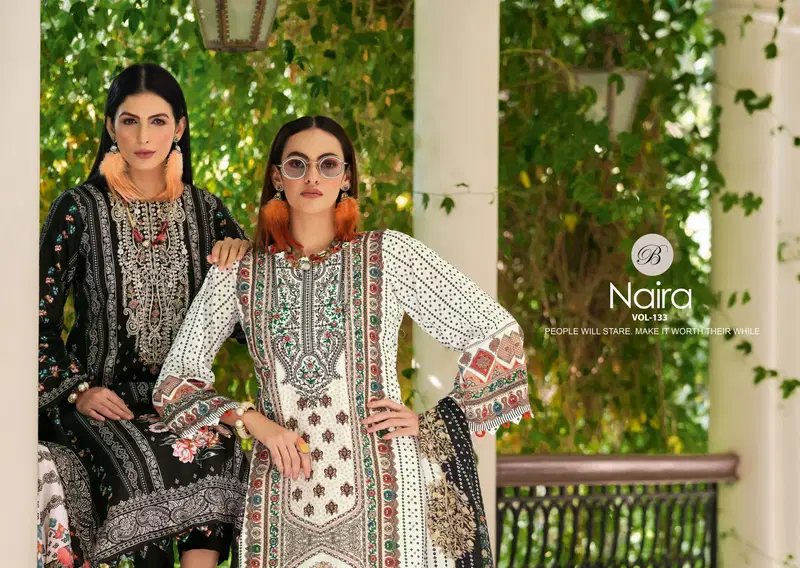 Belliza Naira Vol 133 Cotton Digital Prints Embroidery Dress Material Wholesale 4 Beautiful Belliza Naira Vol 133 Cotton Digital Prints Embroidery Dress Material Wholesale 2026