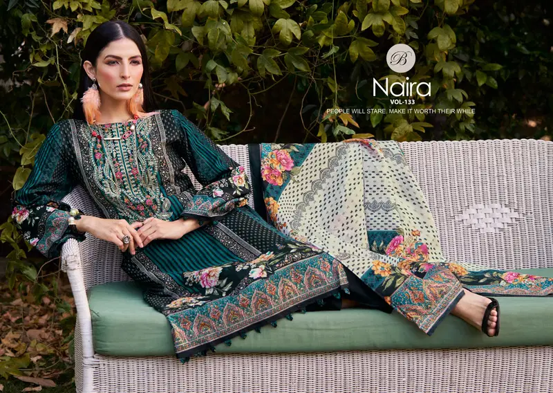 Belliza Naira Vol 133 Cotton Digital Prints Embroidery Dress Material Wholesale 5 Beautiful Belliza Naira Vol 133 Cotton Digital Prints Embroidery Dress Material Wholesale 2026