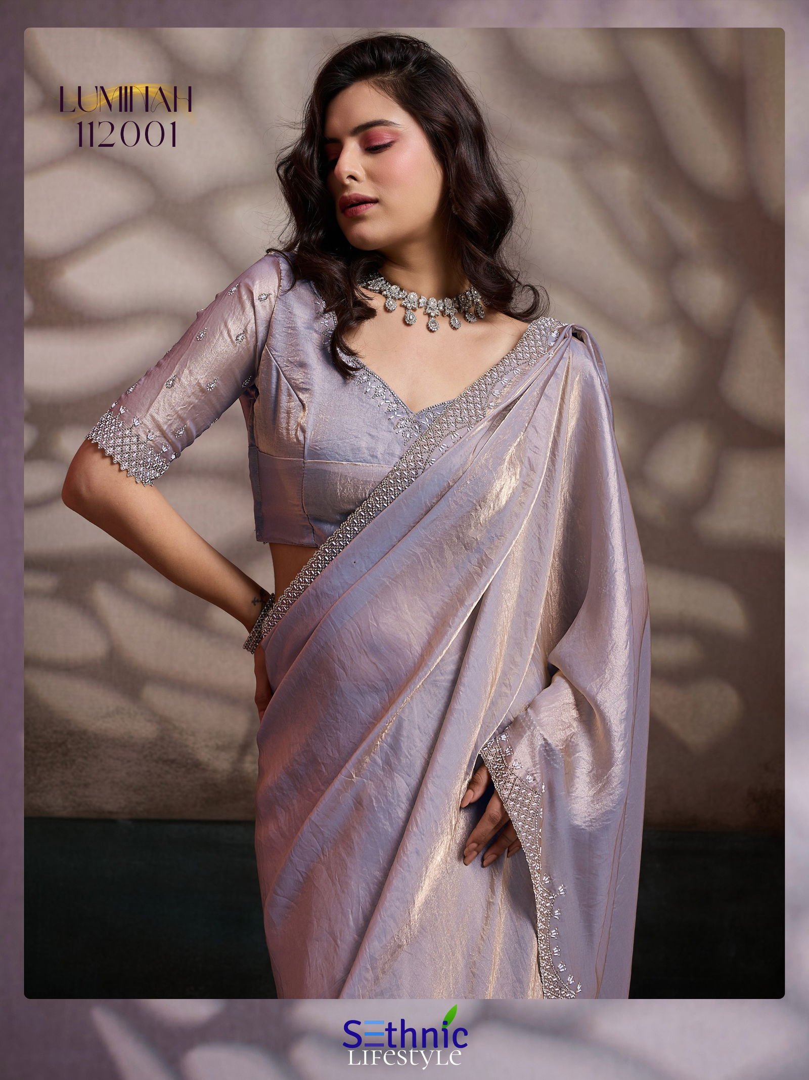 Sethnic Luminah Velvet Satin With Zarkan Border Party Wear Saree Collection Wholesale 4 Launching Sethnic Luminah Velvet Satin With Zarkan Border Party Wear Saree Collection Wholesale 2026