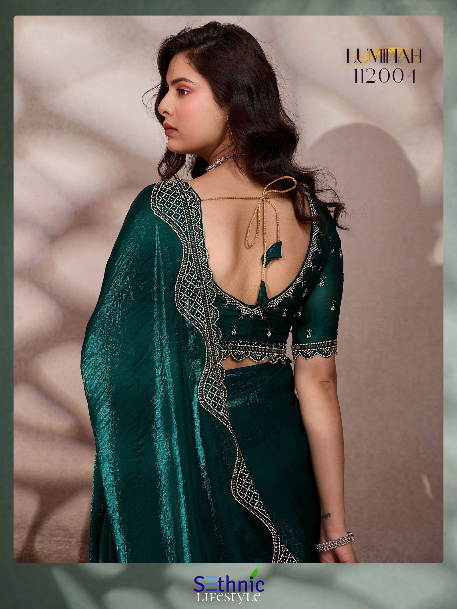 Sethnic Luminah Velvet Satin With Zarkan Border Party Wear Saree Collection Wholesale 22 Launching Sethnic Luminah Velvet Satin With Zarkan Border Party Wear Saree Collection Wholesale 2026