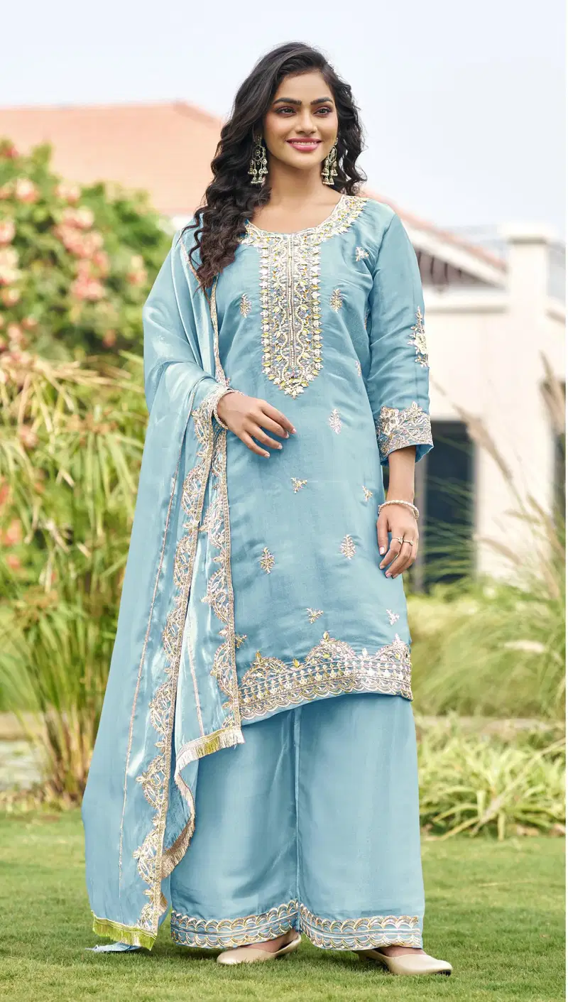 Bilqis B 261 A To D Readymade Jimmy Choo Embroidery Pakistani Salwar Kameez Wholesale