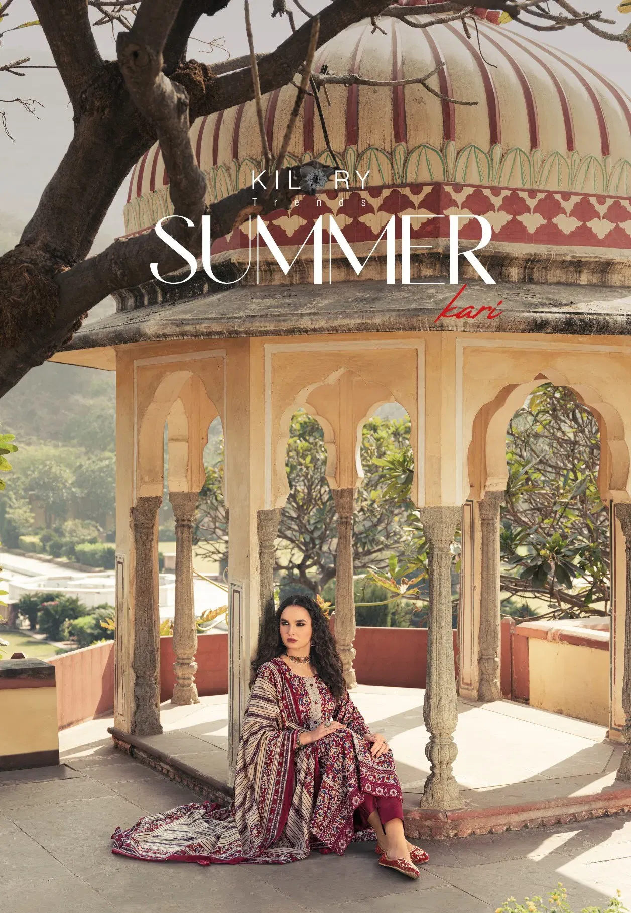 Kilory Summer Kari Cambric Cotton Digital Print Embroidery Salwar Kameez Wholesale