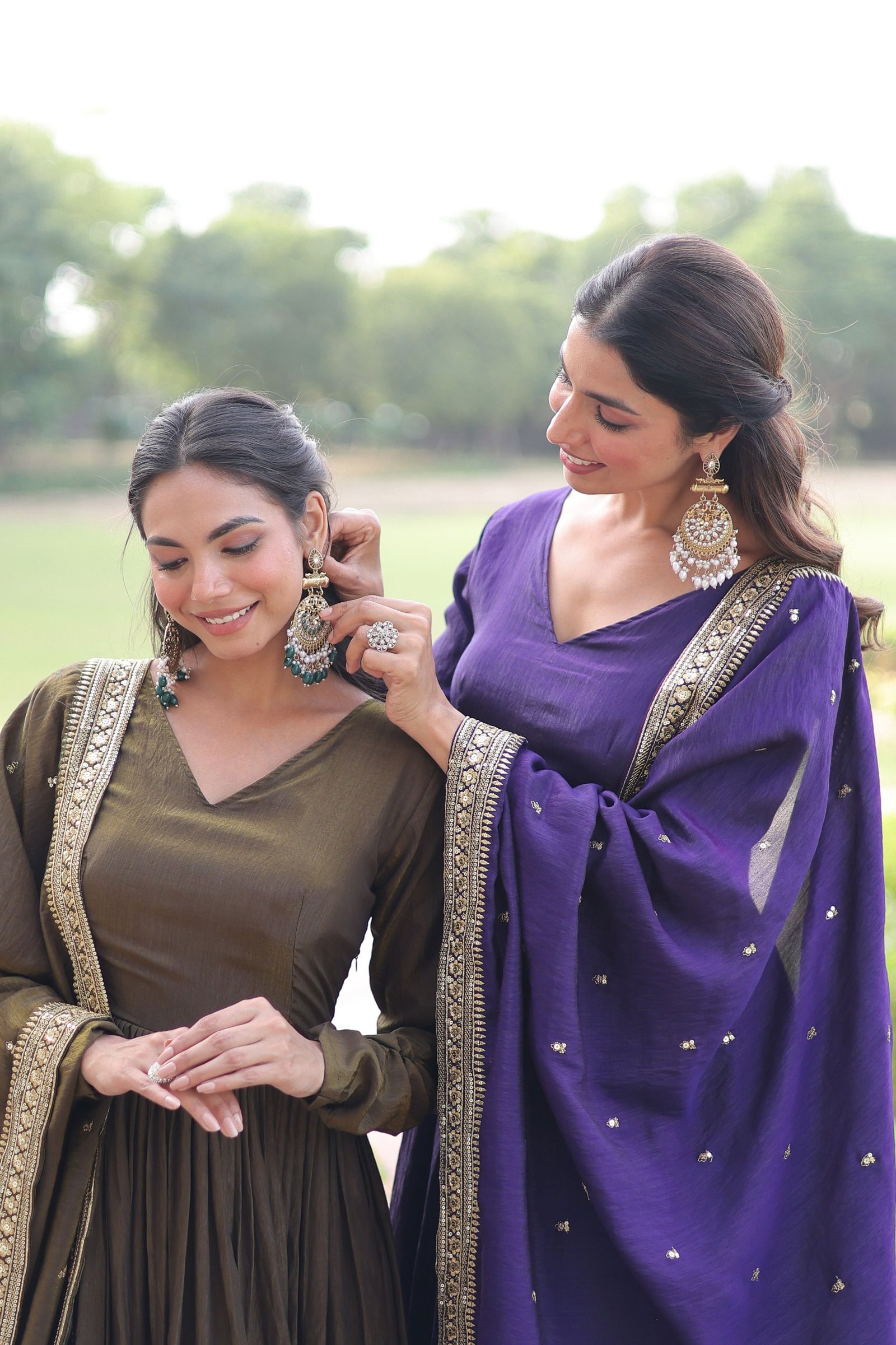 Lekha KA 1218 Vichitra Silk Sequins Embroidery Gown With Dupatta Wholesale 7 Stylish Lekha KA 1218 Vichitra Silk Sequins Embroidery Gown With Dupatta Wholesale 2026