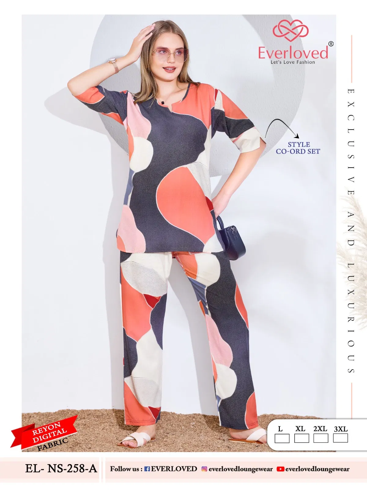 Dnp Everloved NS 258 A Reyon Digital co ord set Collection Wholesale 12 Latest Dnp Everloved NS 258 A Reyon Digital co ord set Collection Wholesale 2026