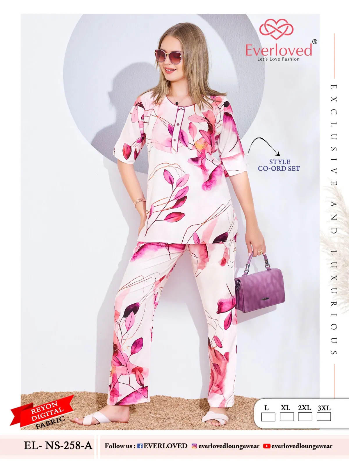 Dnp Everloved NS 258 A Reyon Digital co ord set Collection Wholesale 13 Latest Dnp Everloved NS 258 A Reyon Digital co ord set Collection Wholesale 2026