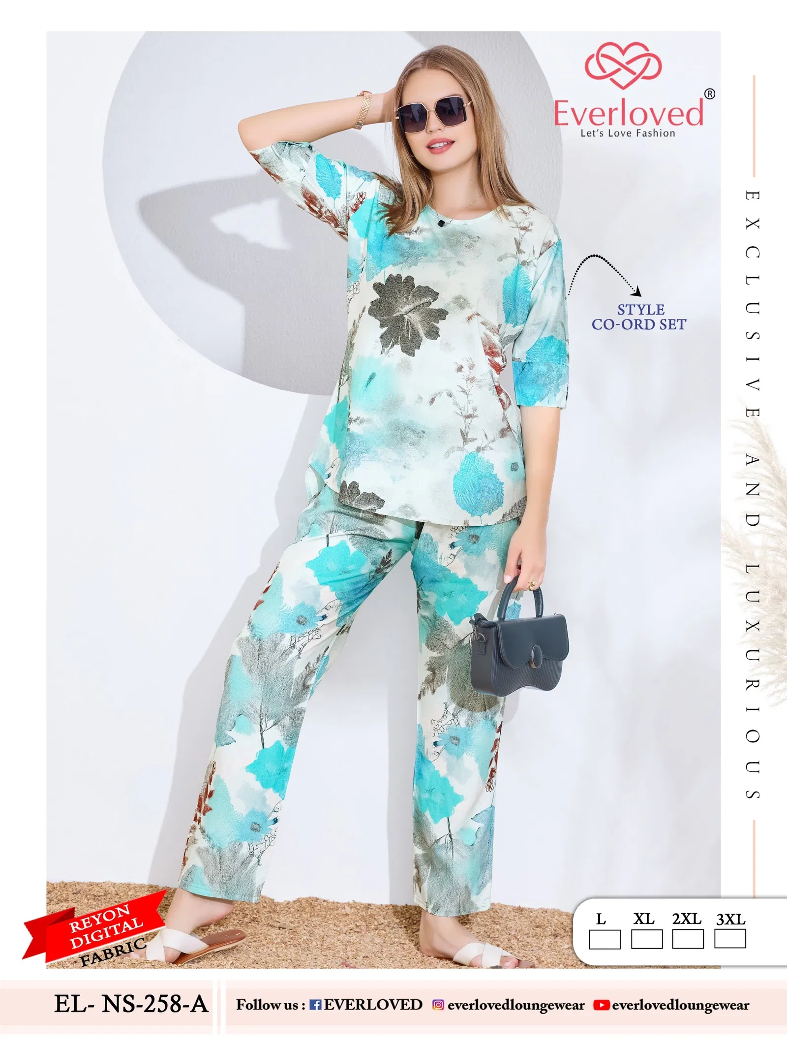 Dnp Everloved NS 258 A Reyon Digital co ord set Collection Wholesale 15 Latest Dnp Everloved NS 258 A Reyon Digital co ord set Collection Wholesale 2026