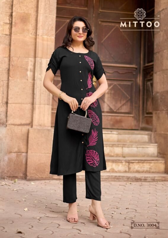 Launching Mittoo Baawri Rayon With Threadwork Top And Bottom Collection Wholesale 2026 7 Launching Mittoo Baawri Rayon With Threadwork Top And Bottom Collection Wholesale 2026