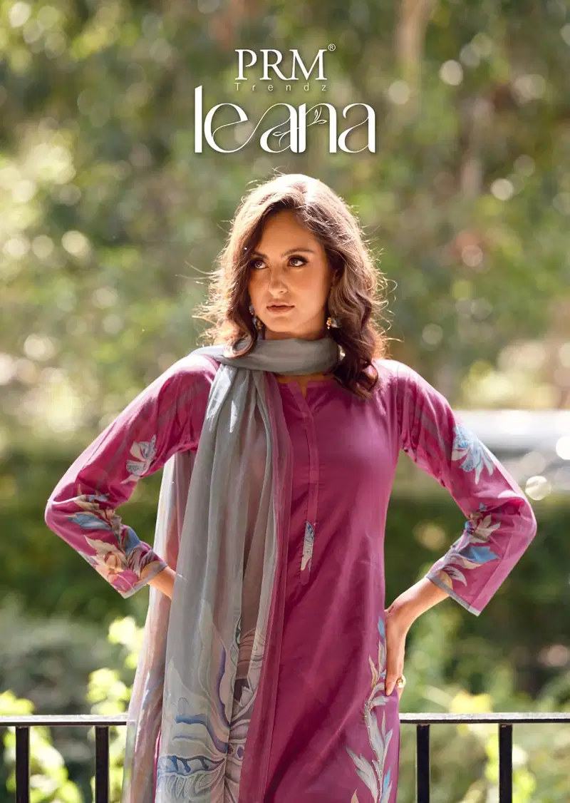 Prm Leana 12113 To 12118 Lawn Cotton With Handwork Salwar Kameez Wholesale