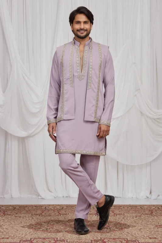 Buy Sumi 4541 to 4543 Armani Fabric Stright Kurta With Jacket And Bottom Wholesale 2026