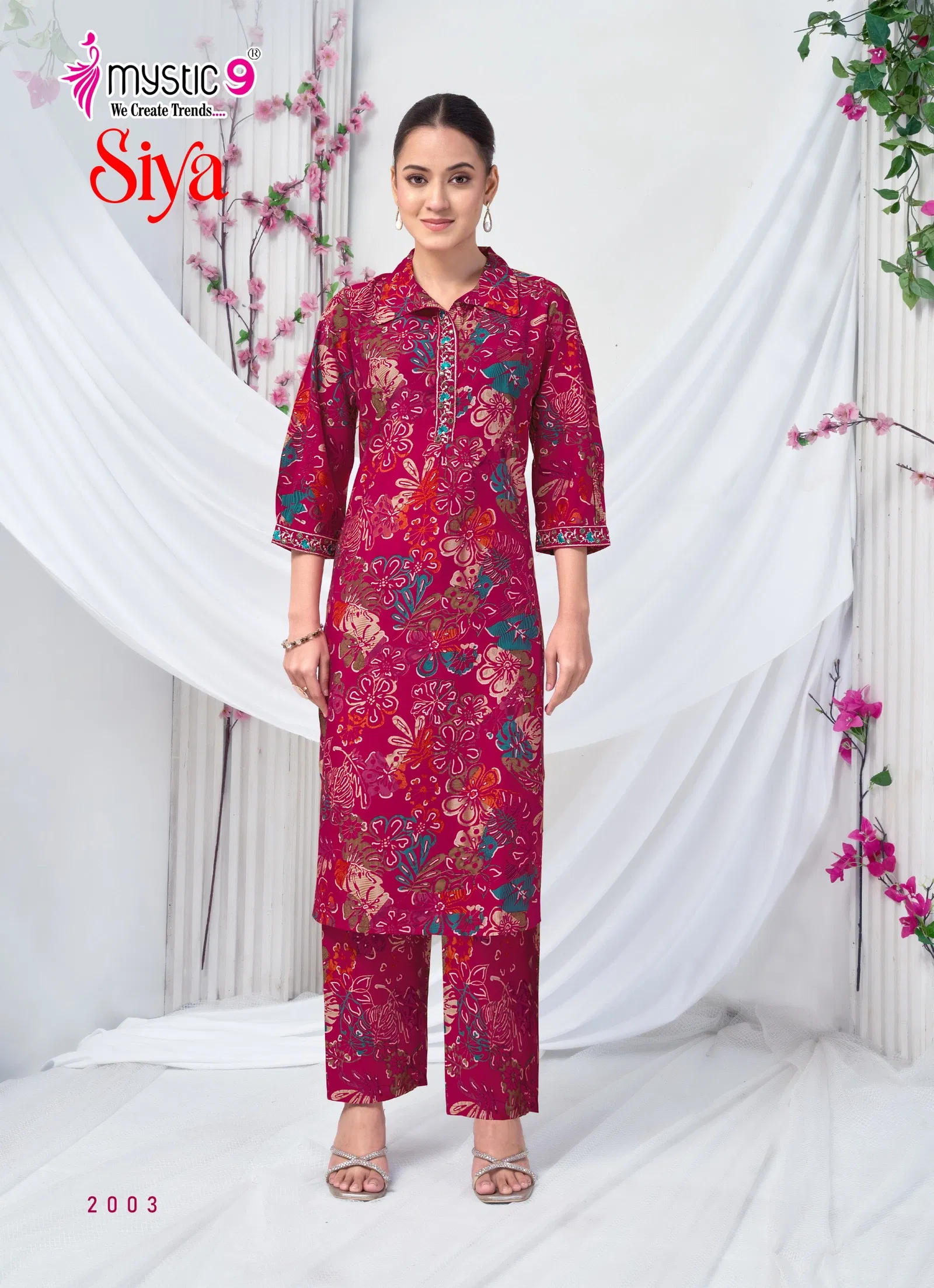 Mystic 9 Siya Vol 2 Roman Silk Straight Top With Bottom Collection Wholesale 5 Beautiful Mystic 9 Siya Vol 2 Roman Silk Straight Top With Bottom Collection Wholesale 2026