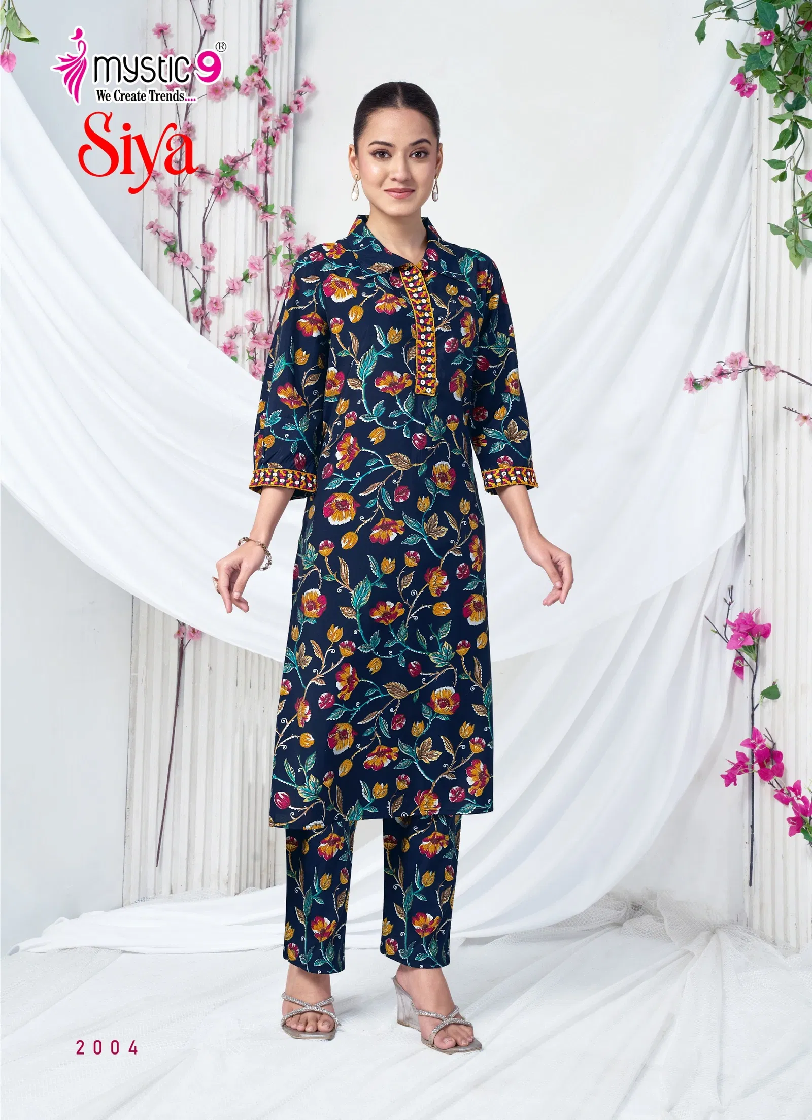 Mystic 9 Siya Vol 2 Roman Silk Straight Top With Bottom Collection Wholesale 6 Beautiful Mystic 9 Siya Vol 2 Roman Silk Straight Top With Bottom Collection Wholesale 2026
