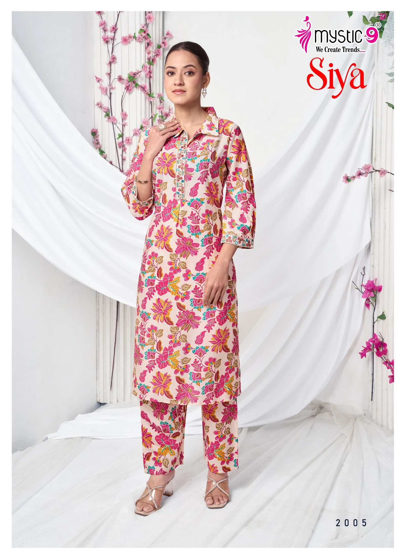 Mystic 9 Siya Vol 2 Roman Silk Straight Top With Bottom Collection Wholesale 10 Beautiful Mystic 9 Siya Vol 2 Roman Silk Straight Top With Bottom Collection Wholesale 2026